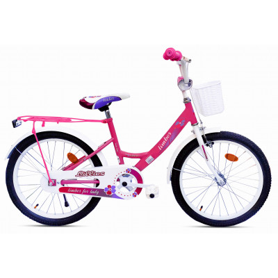 Detský bicykel 20" Limber Girl tmavo ružová